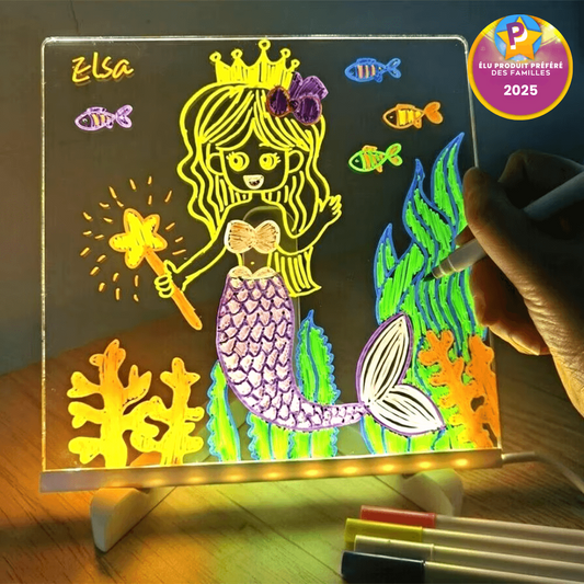 Tablette à dessin lumineuse Illumikids™