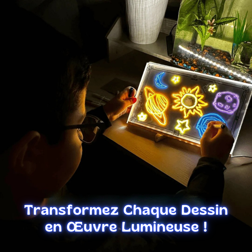 Tablette à dessin lumineuse Illumikids™